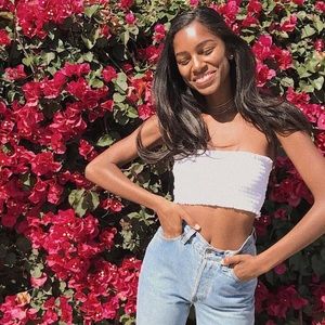 BRANDY MELVILLE WHITE TUBE TOP